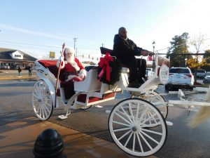 santa arrival