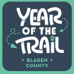Year of the Trail Bladen County logo